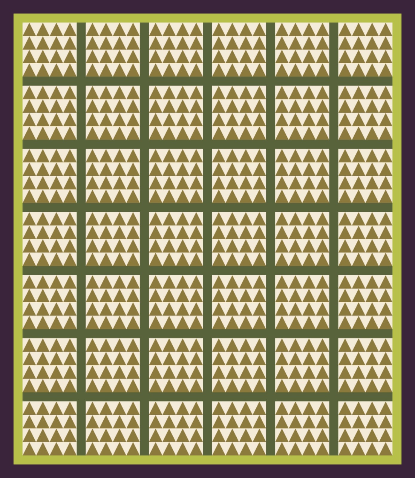 Gilt Flock quilt by Nocturne Patchwork