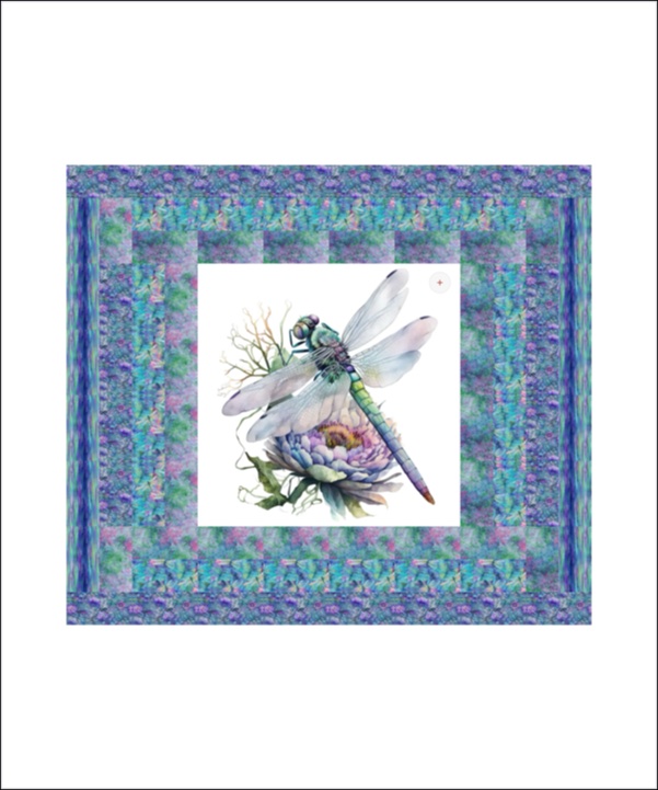 Dragonfly quilt 1 quilt design