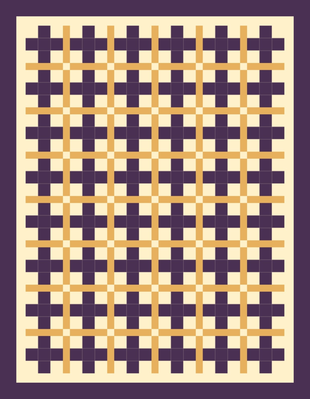 St Patrick's Day Plus quilt by Candlewick Assembly