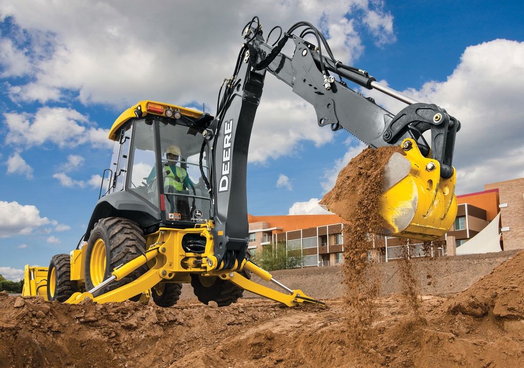 John Deere 410 (Backhoe)