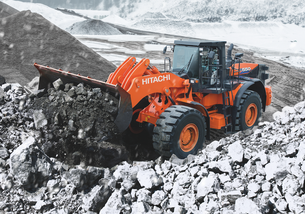 Hitachi Loaders ZW550