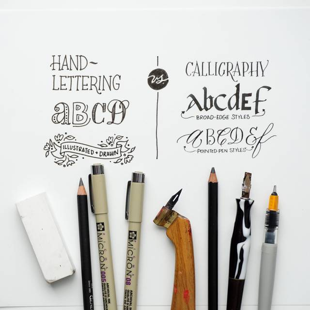 calligraphy supplies