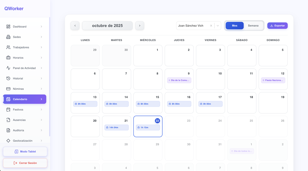Informes automáticos instantáneos