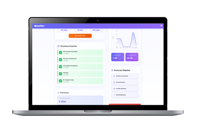 Portal del empleado autónomo