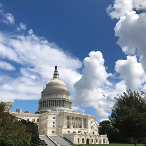 A picture of the US Capitol building