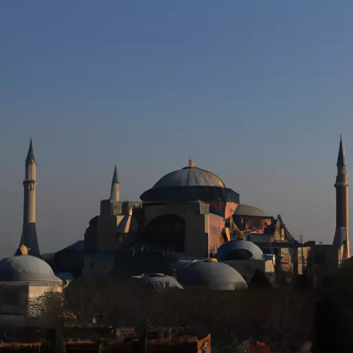 A picture of the Hagia Sophia