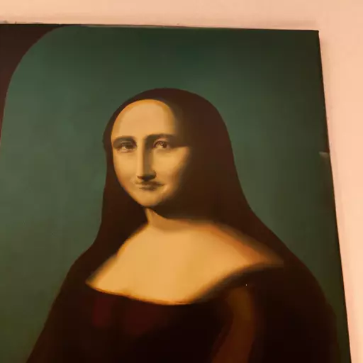 A picture of the painting Mona Lisa