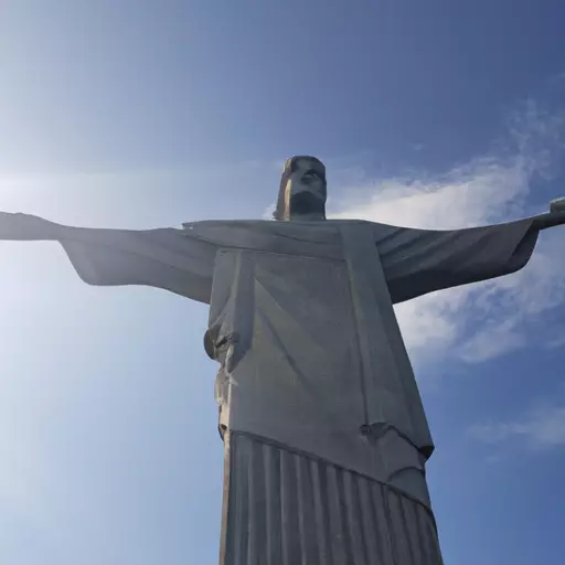 A picture of the Christ the Redeemer statue in Brazil