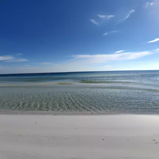 A picture of the beach