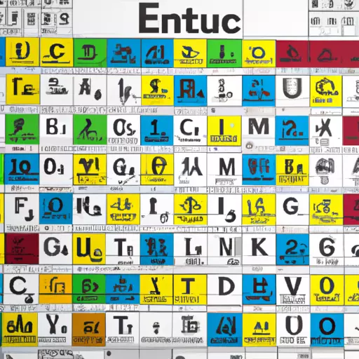 A picture of the periodic table