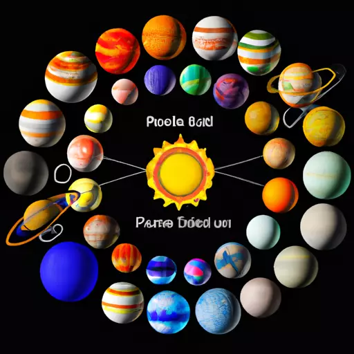 A picture of the solar system