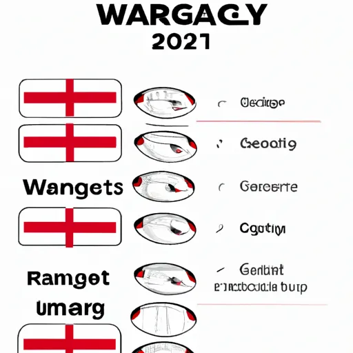 "England and Japan rugby teams in Rugby World Cup 2023 match with one team noticeably struggling"