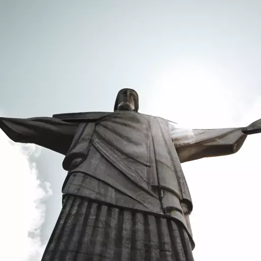 A picture of the Christ the Redeemer statue in Rio de Janeiro