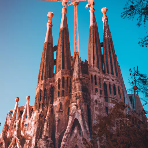 A picture of the Sagrada Familia