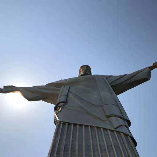 A picture of the Christ the Redeemer statue in Rio de Janeiro