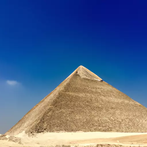 A picture of the Great Pyramid of Giza