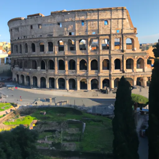 A picture of the Colosseum