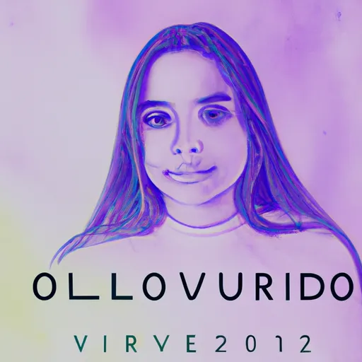 "Artistic representation of Olivia Rodrigo's 2021 album"