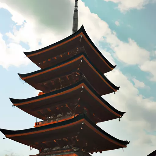 A picture of a Japanese Temple