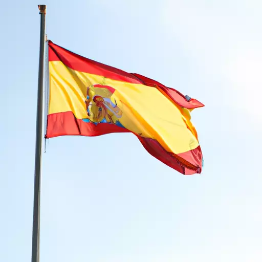 A picture of the Spanish flag