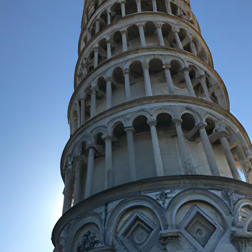 A picture of the Leaning Tower of Pisa