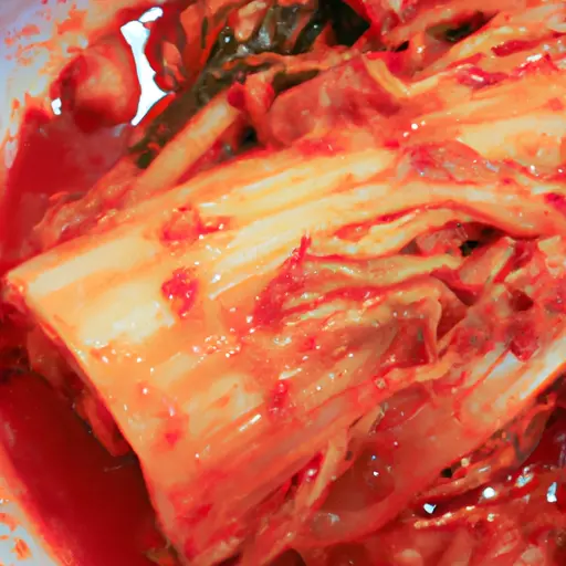 A picture of Kimchi