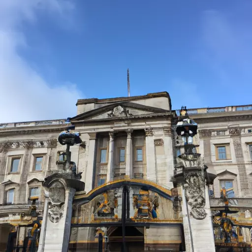 A picture of Buckingham Palace