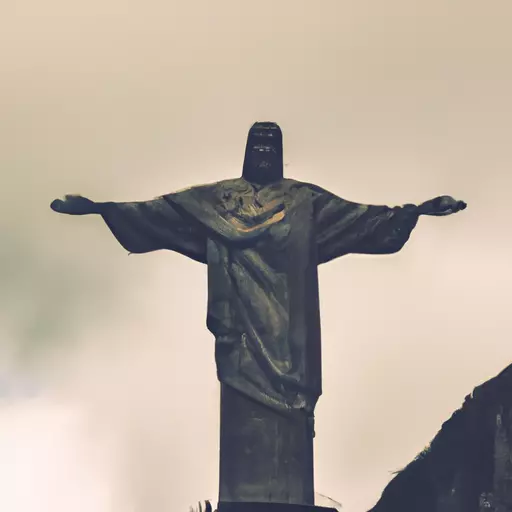 A picture of Christ the Redeemer statue