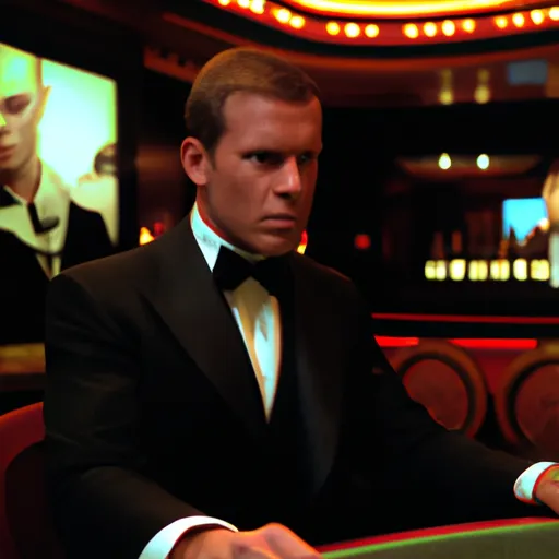 "Daniel Craig as James Bond in a scene from Casino Royale"