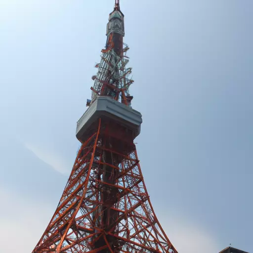 A picture of the Tokyo Tower