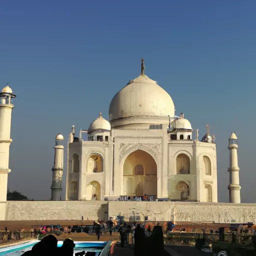 A picture of the Taj Mahal