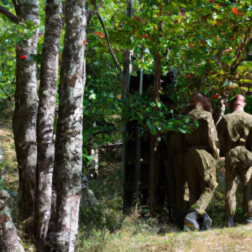 A picture of soldiers in the trenches