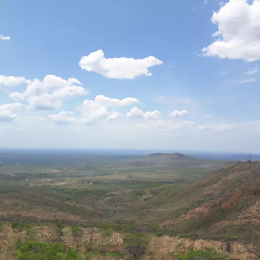 A picture of a mountain in Africa