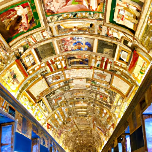 A picture of the Sistine Chapel