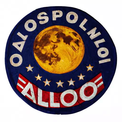 A picture of the Apollo 11 mission patch