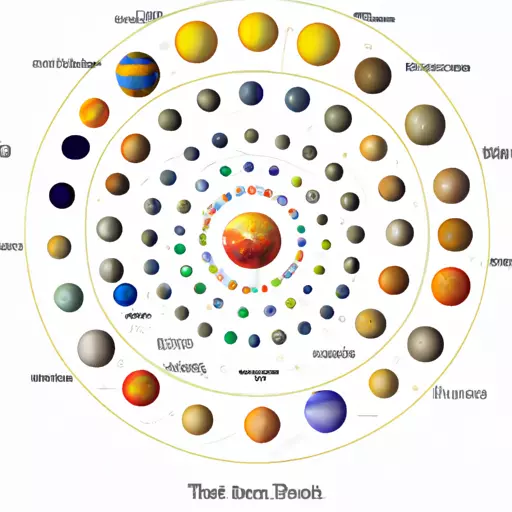 A picture of the solar system