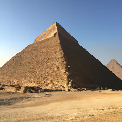 A picture of the Great Pyramid of Giza