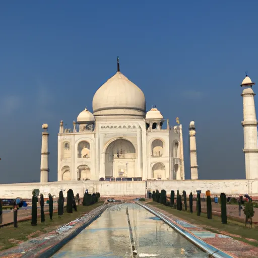 A picture of the Taj Mahal