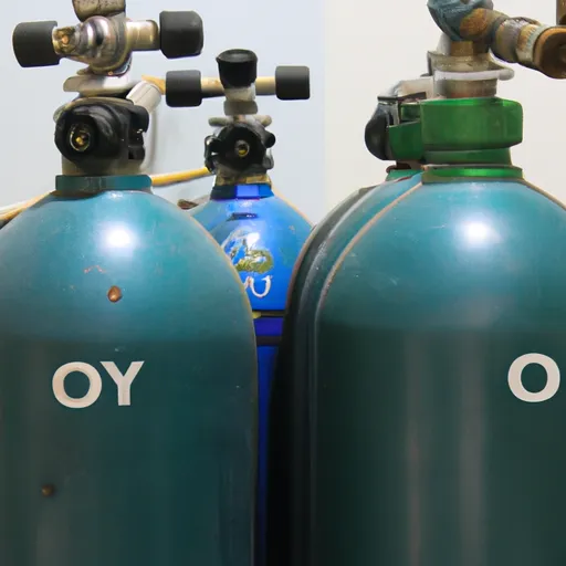 A picture of an oxygen tank