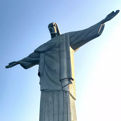 A picture of the Christ the Redeemer statue in Rio de Janeiro