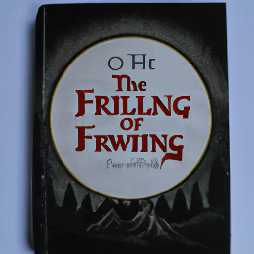 A picture of the cover of The Fellowship of the Ring