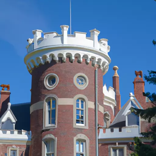 A picture of a Victorian-era castle