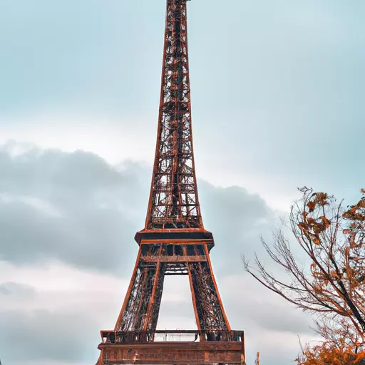 A picture of an iconic Parisian landmark