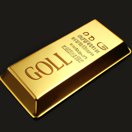 A picture of a gold bar