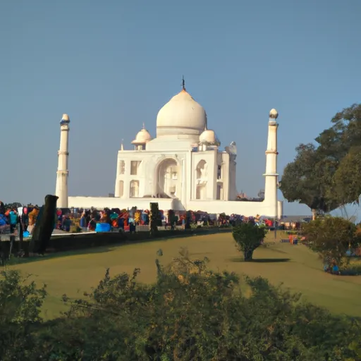 A picture of the Taj Mahal