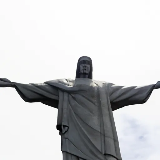 A picture of the Christ the Redeemer statue in Brazil