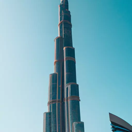 A picture of the Burj Khalifa in Dubai, UAE