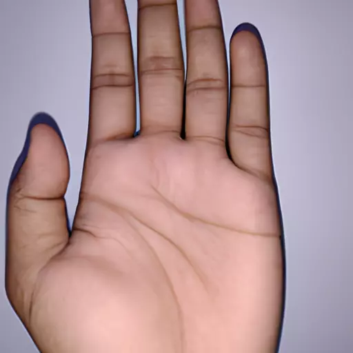 A picture of a person's hand