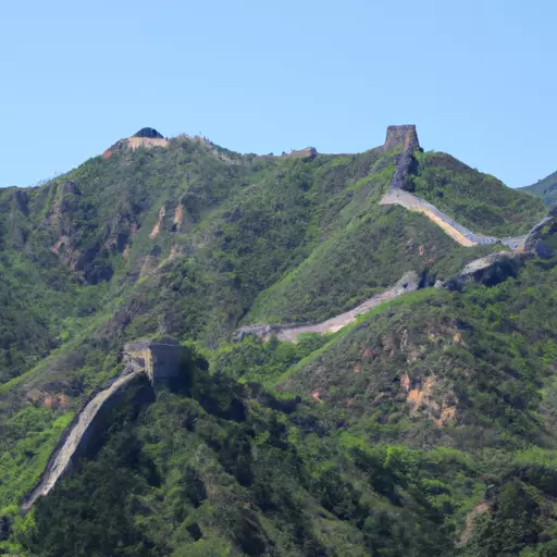 A picture of the Great Wall of China