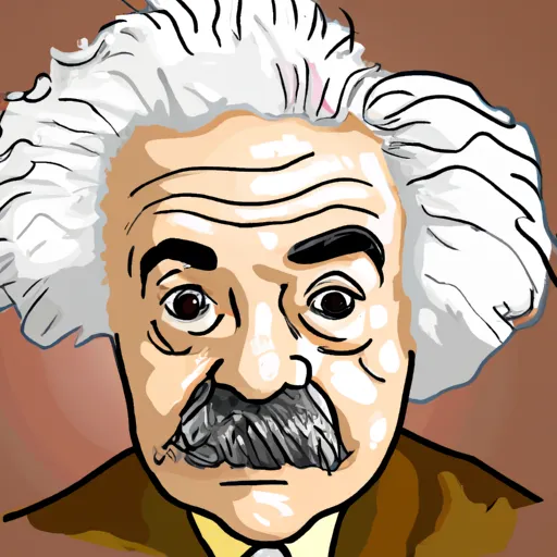 A picture of Albert Einstein